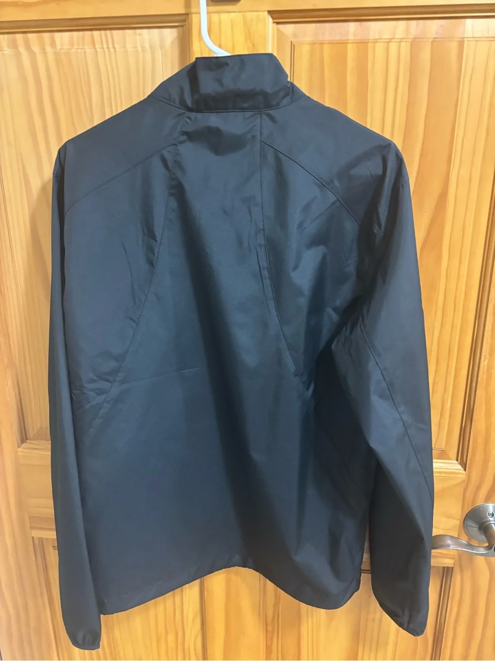 Rockstar Logo Port Authority Men's Zephyr Black Lightweight Half-Zip Jacket S